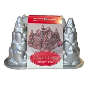 New Nordic Ware Bakeware Fairytale Cottage Bundt Pan‎